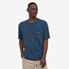 Bilde av PATAGONIA Regenarative Org. Cert. Cotton Lw Pocket Tee(M) Tidepool Blue