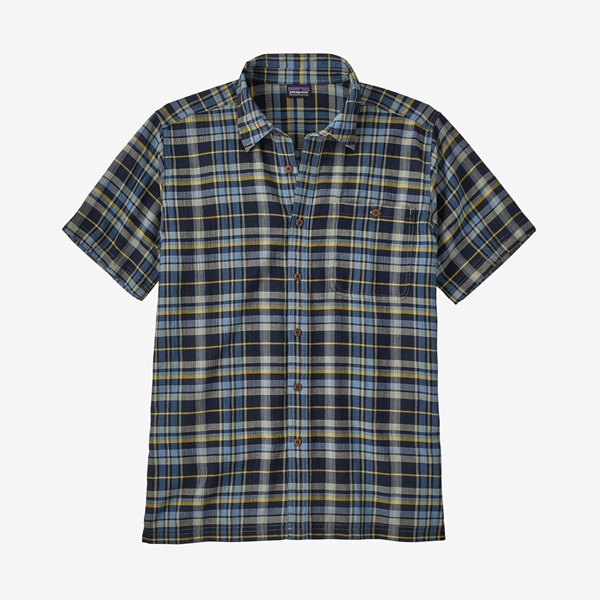 Bilde av PATAGONIA A/C Shirt(M) Paint Plaid/Tidepool Blue