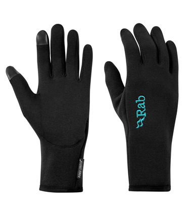 Bilde av RAB Power Stretch Contact Grip Gloves(W) Black