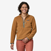 Bilde av PATAGONIA Retro Pile Hoody(W) Nest Brown/Nouveau Green