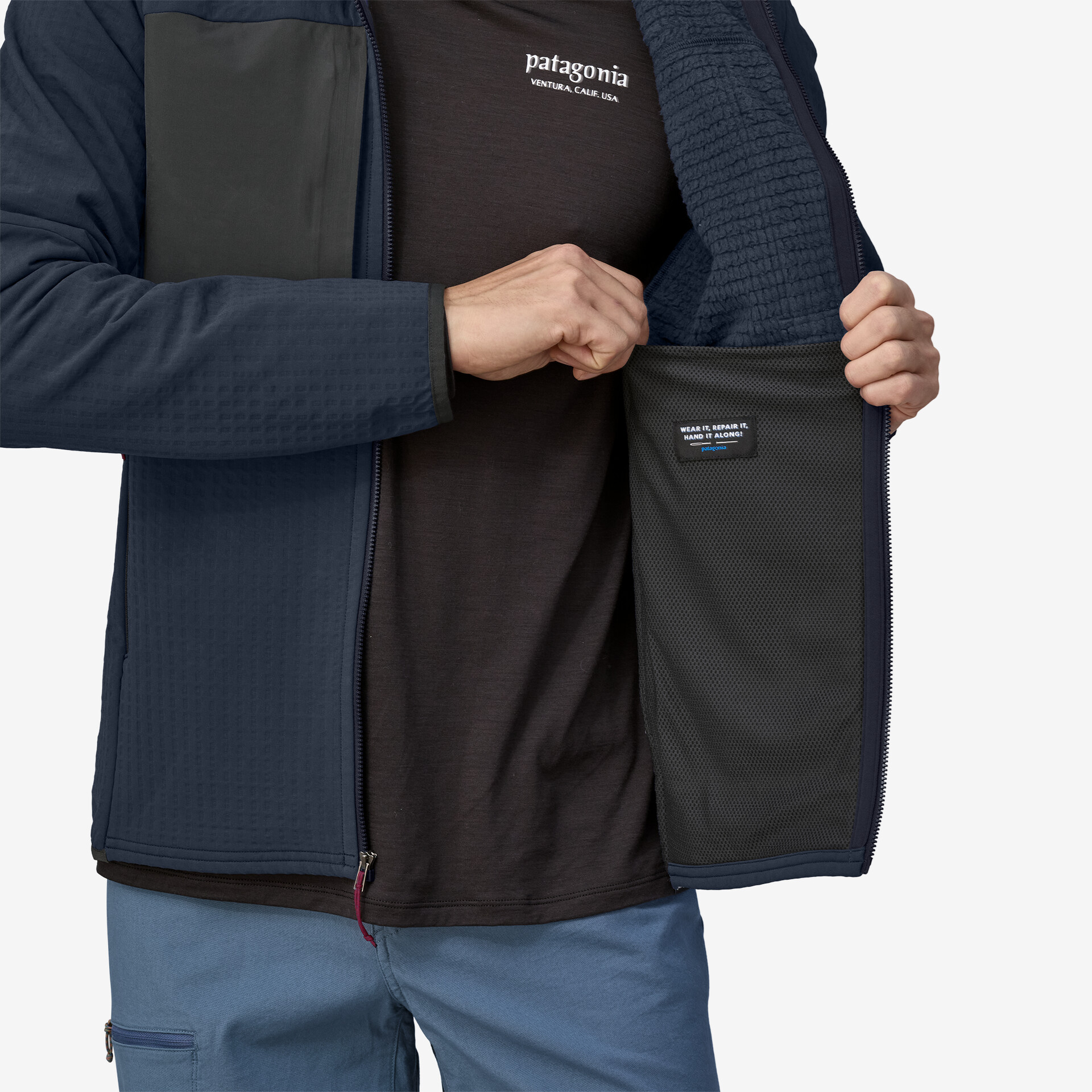 PATAGONIA R2 Techface Hoody(M) Raptor Brown - Hemsedal Sport - Rask ...