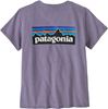 Bilde av PATAGONIA P-6 Logo Responsibilli Tee(W) Concrete Purple