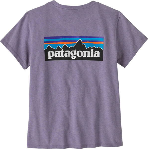 Bilde av PATAGONIA P-6 Logo Responsibilli Tee(W) Concrete Purple
