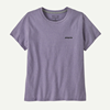 Bilde av PATAGONIA P-6 Logo Responsibilli Tee(W) Concrete Purple