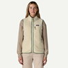 Bilde av PATAGONIA Retro Pile Vest(W) Natural/Elwood Green