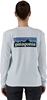 Bilde av PATAGONIA L/S P-6 Logo Resposibilli Tee(W) White