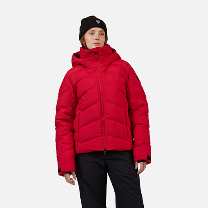 ROSSIGNOL Wispile Ripstop Down Jacket(W) Ruby Red