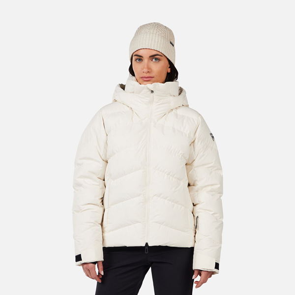 Bilde av ROSSIGNOL Wispile Ripstop Down Jacket(W) Nature White
