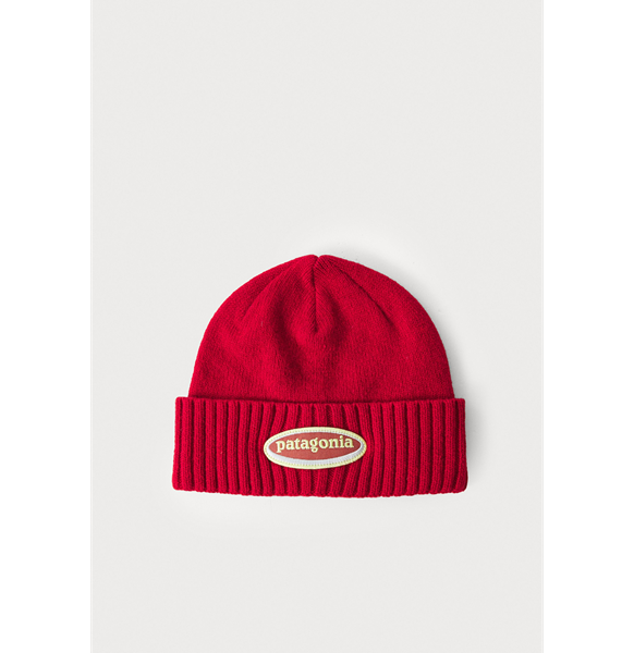 Bilde av PATAGONIA Brodeo Beanie Oval Logo: Amanita Red