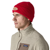 Bilde av PATAGONIA Brodeo Beanie Oval Logo: Amanita Red