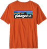 Bilde av PATAGONIA P-6 Logo T-Shirt(M) Coal Orange