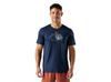 Bilde av SMARTWOOL Peak Bagger Active Short Sleeve(M) Navy