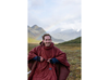 Bilde av THERMAREST Honcho Poncho Mars Red Print