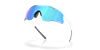 Bilde av OAKLEY Cybr Zero Polished White/Prizm Sapphire