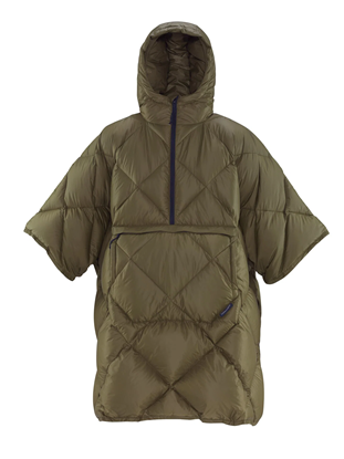 Bilde av THERM-A-REST Honcho Poncho Down Dark Olive