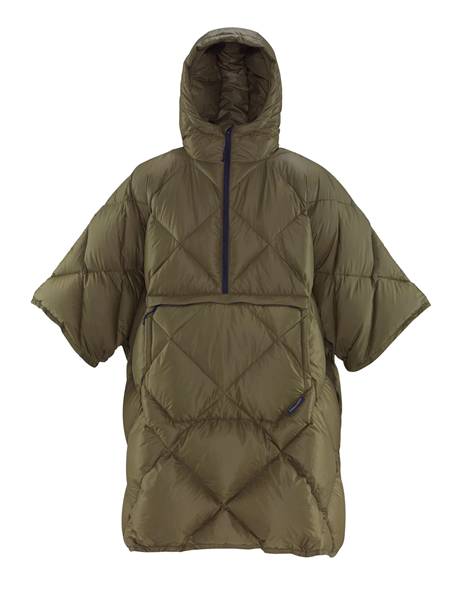 Bilde av THERM-A-REST Honcho Poncho Down Dark Olive