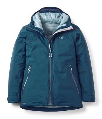 Bilde av RAB Optical Down Jacket(Wmns) Tempest Blue