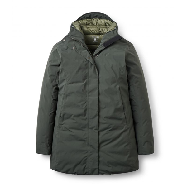 Bilde av RAB Valiance Parka(Wmns) Dark Army