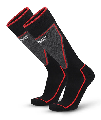 Bilde av LENZ Performance Skisokker 2pakk(Uni)Black/Red