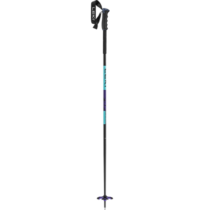 Bilde av LEKI Pitch Back Alpinstaver Black/Violet