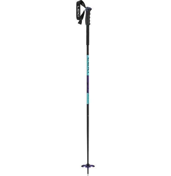 Bilde av LEKI Pitch Back Alpinstaver Black/Violet